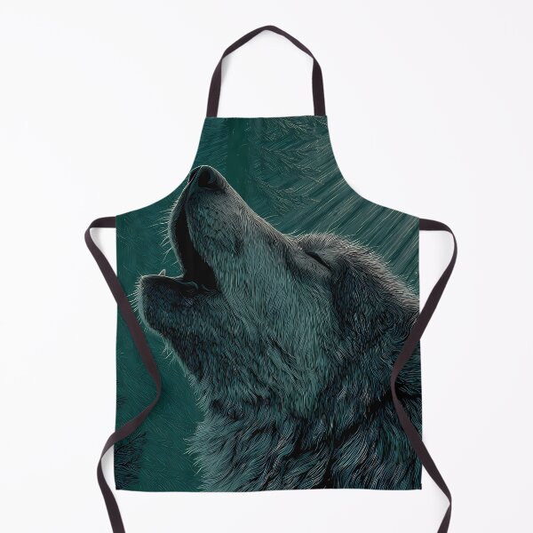 Item preview, Life Majestic Wolves Under Moonlight Spirit Wild Nature designed and sold by ART ATTACK ZONE.