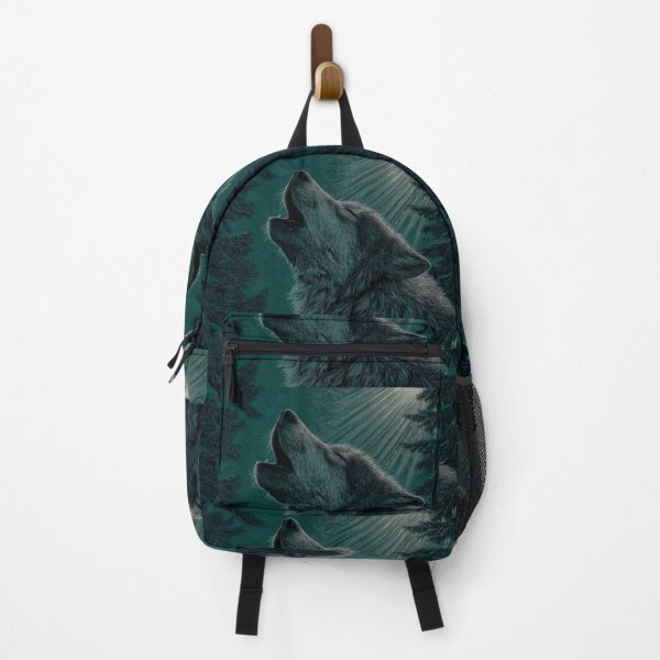 Item preview, Life Majestic Wolves Under Moonlight Spirit Wild Nature designed and sold by ART ATTACK ZONE.