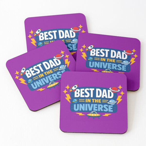 Item preview, Best Dad in the Universe – Minimalist Space‑Themed Father’s Day Design designed and sold by DesignHouse07.