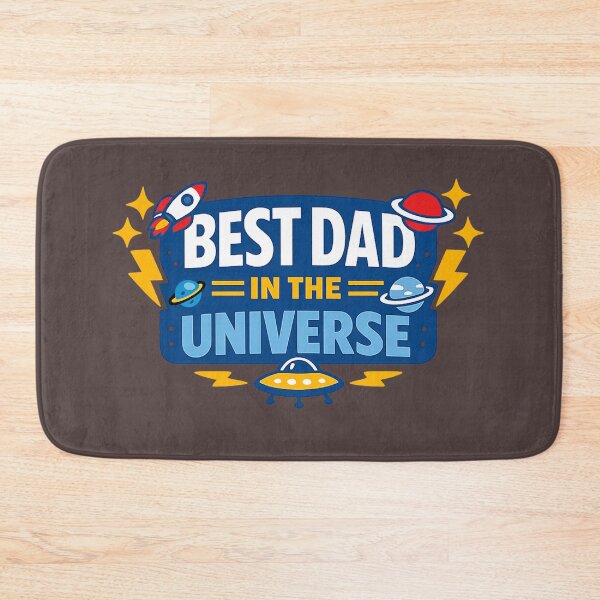 Item preview, Best Dad in the Universe – Minimalist Space‑Themed Father’s Day Design designed and sold by DesignHouse07.