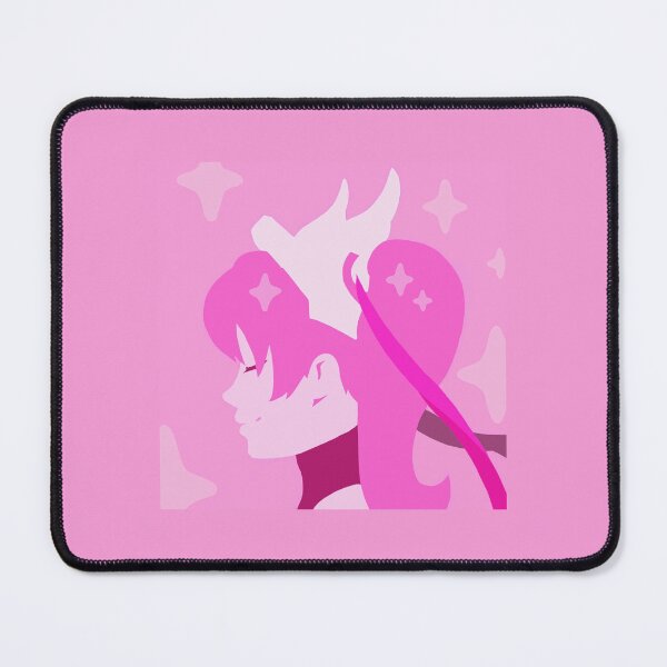 Item preview, Pink Mercy Breast Cancer Awareness Overwatch Silhouette Icon designed and sold by hallecakes.