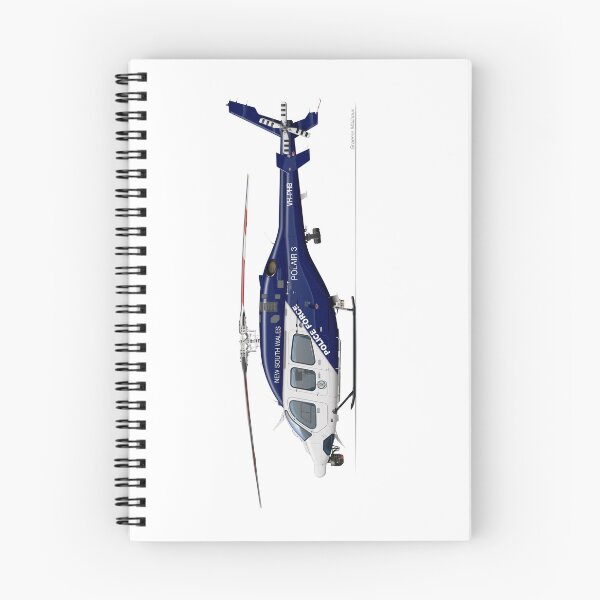 Item preview, BELL 429 VH-PHB NSWPOLAIR 2025 designed and sold by Grubby Fingers Aircraft Illustration.
