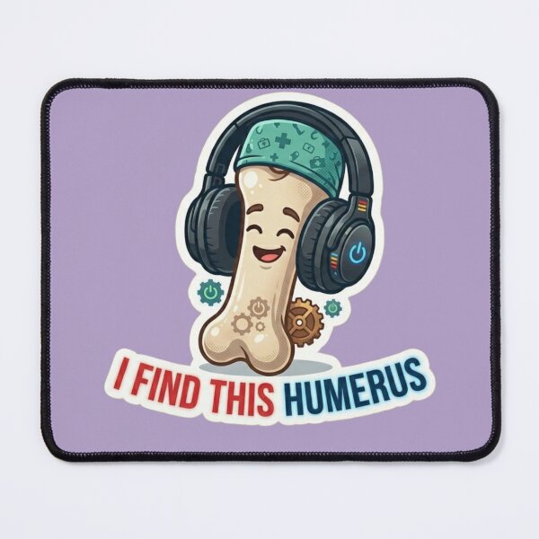 Item preview, I Find This Humerus Funny Medical Nurse Bone Pun designed and sold by AkDesign022.