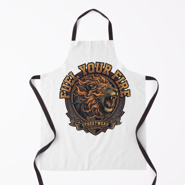 Item preview, ​Fuel Your Fire Lion Streetwear Badge Design designed and sold by The Daily Progress.