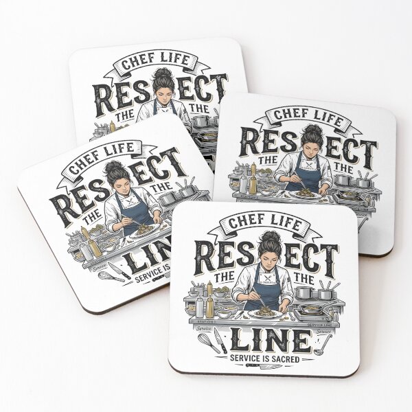 Item preview, Respect the Line - Chef Life designed and sold by PressReady.