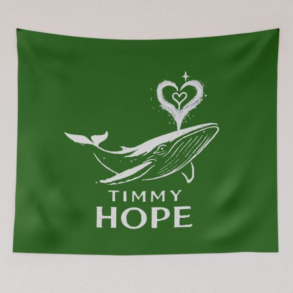 Item preview, Timmy Hope – Whale of Light, Love & Freedom designed and sold by MariMarArt.