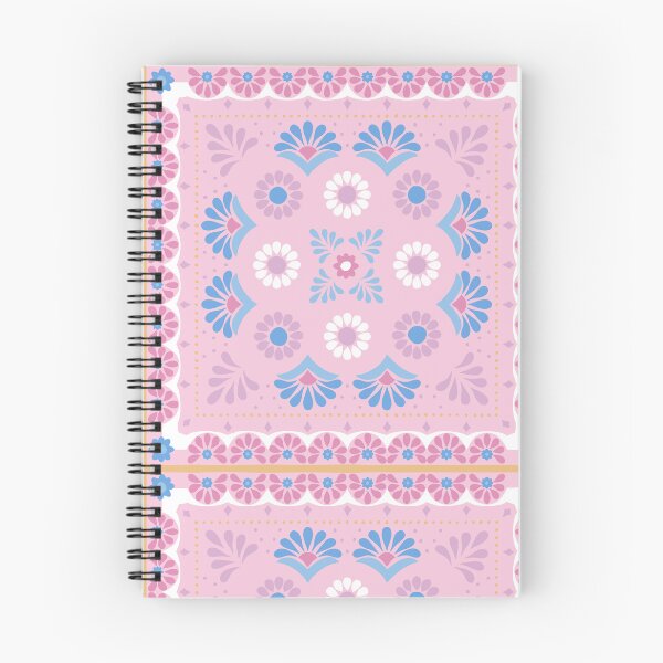 Item preview, Handerkchief Floral - Aegean Summer - light pink designed and sold by Stephanie Fiona Design.