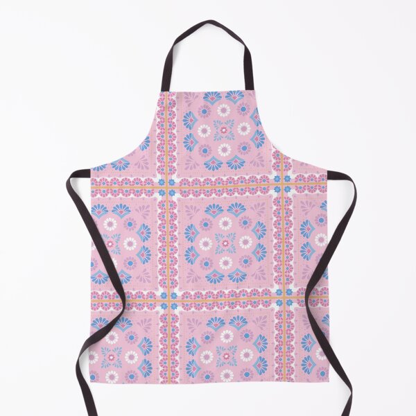 Item preview, Handerkchief Floral - Aegean Summer - light pink designed and sold by Stephanie Fiona Design.