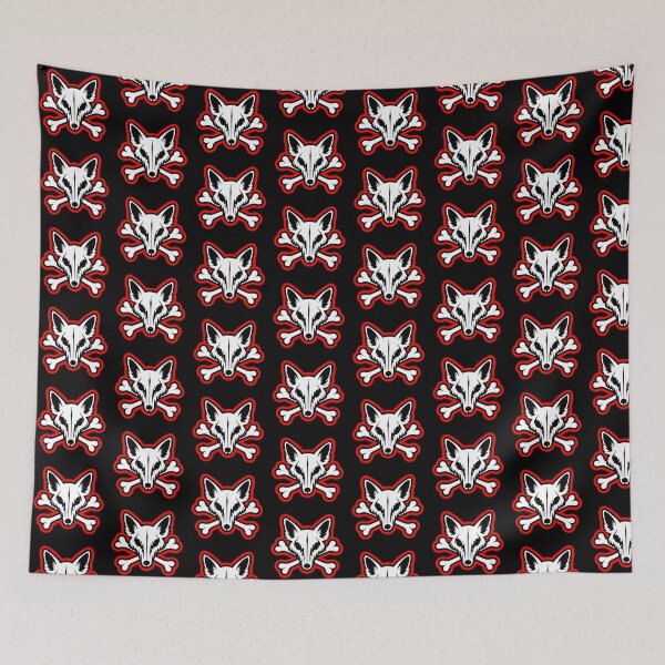 Item preview, Fox Skull Gothic Animal Bone Design designed and sold by YounexxART.