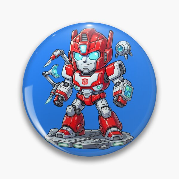 Item preview, Cybertron Cuties: Ratchet the Autobot Medic designed and sold by CleverCulture.