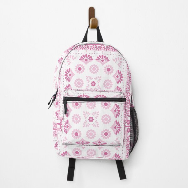 Item preview, Handerkchief Floral - Aegean Summer - pink white designed and sold by Stephanie Fiona Design.