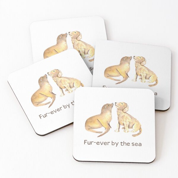 Item preview, Fur-ever by the Sea designed and sold by HollyCoveArt.