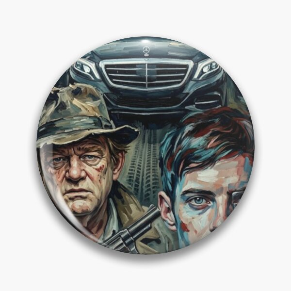 Item preview, The Detective & The Prodigy: Mr. Mercedes Oil Art designed and sold by Art's Diner.