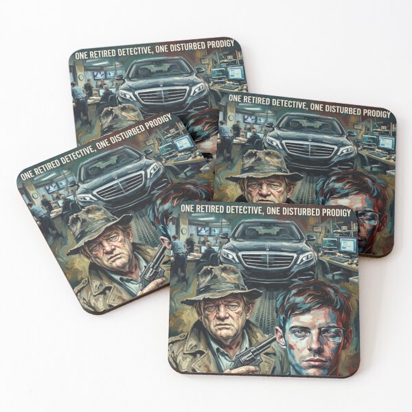 Item preview, The Detective & The Prodigy: Mr. Mercedes Oil Art designed and sold by Art's Diner.