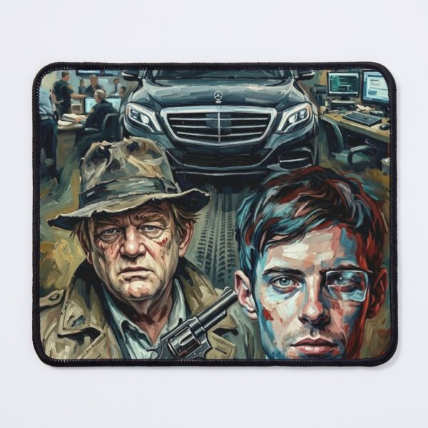 Item preview, The Detective & The Prodigy: Mr. Mercedes Oil Art designed and sold by Art's Diner.