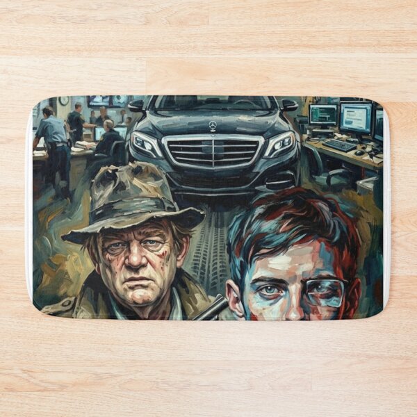 Item preview, The Detective & The Prodigy: Mr. Mercedes Oil Art designed and sold by Art's Diner.