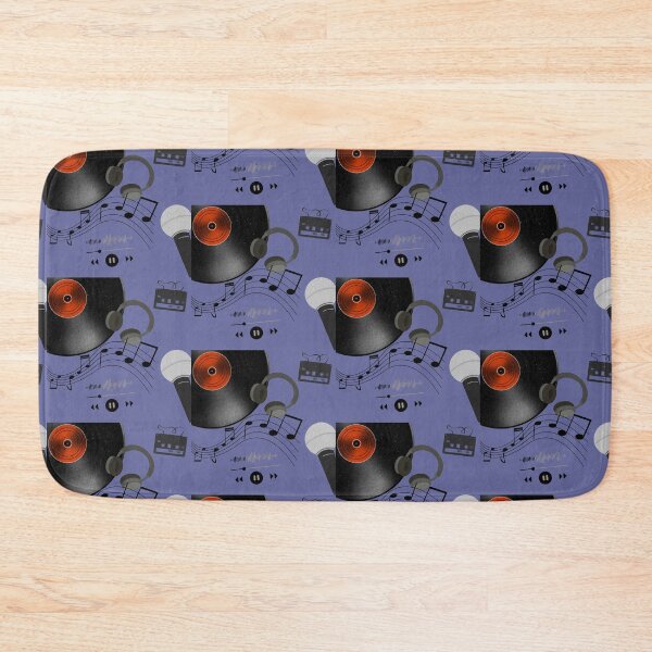 Item preview, Music Purple Background Stickers Prints Posters Wall Art Magnet Home Coffee Cup Decoration TShirt Stationary Notebook Magnet Hat Kitchen Work School Office Redbubble Shop designed and sold by Saritas Boutique Shop.