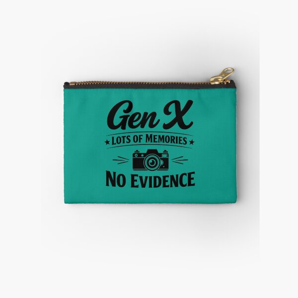 Artikelvorschau, Generation X – Viele Erinnerungen, keine Beweise – Lustiges Retro-Zitat der Generation X entworfen und verkauft von DesignHouse07.