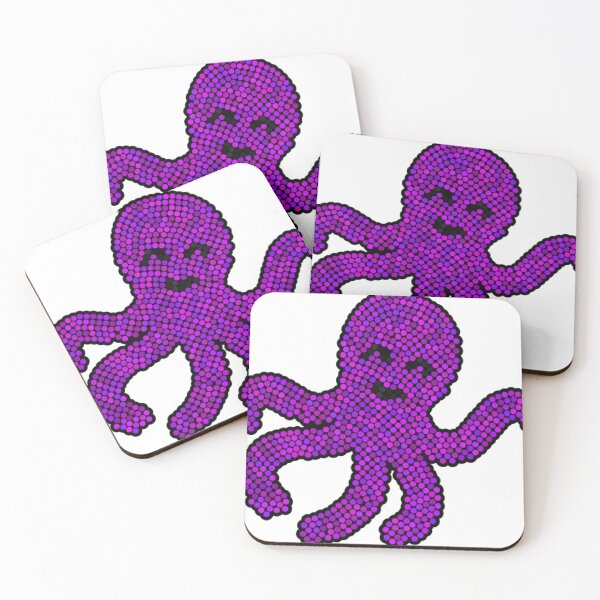 Item preview, Purple Octopus Smile designed and sold by savoyjnowiks.