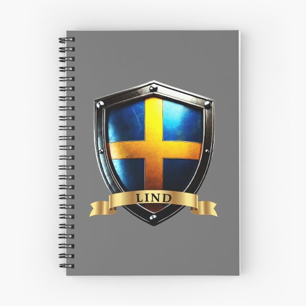 Item preview, Lind Sweden Heraldic Name Shield designed and sold by Highlandkings.