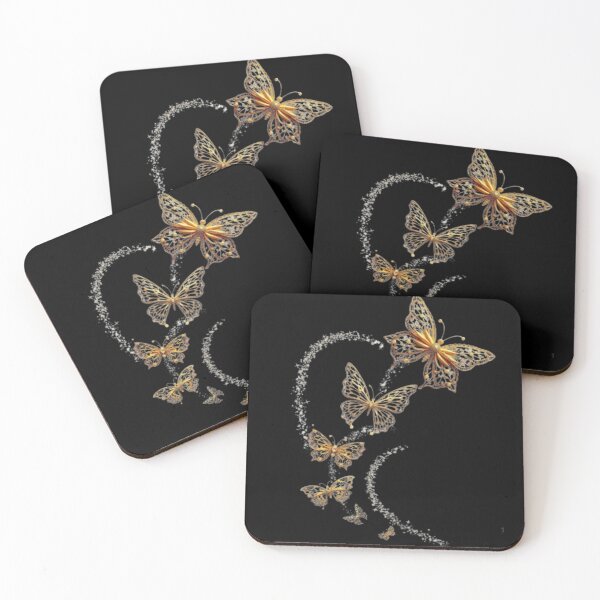 Item preview, Elegance of Golden Butterflies and Fantastic Stardust designed and sold by Tama-sirth.