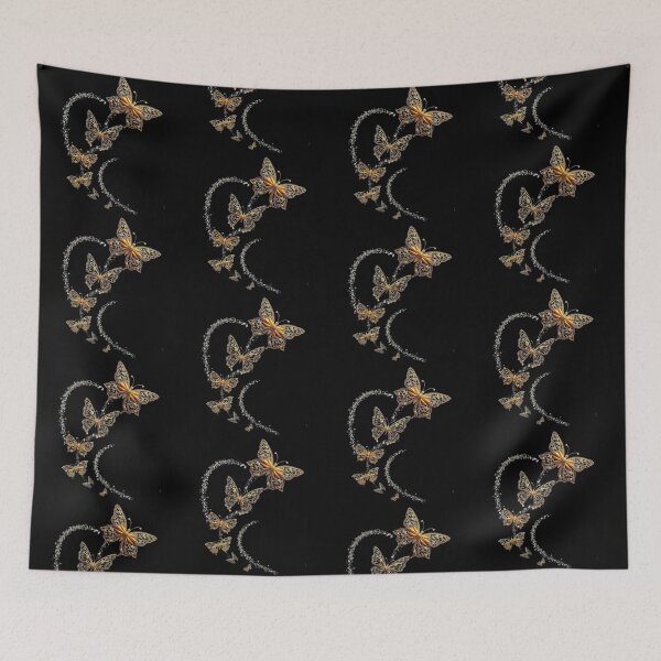 Item preview, Elegance of Golden Butterflies and Fantastic Stardust designed and sold by Tama-sirth.