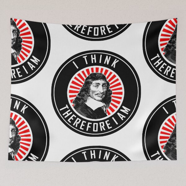 Item preview, DESCARTES - I THINK THEREFORE I AM  designed and sold by Calgacus.