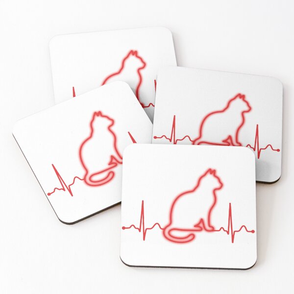 Item preview, Electrocardio CATgram designed and sold by Eclectic Monkey.