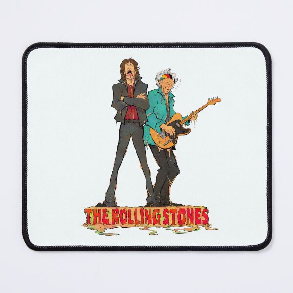 Item preview, Mick Jagger & Keith Richards – Rolling Stones Cartoon Illustration designed and sold by The A-Press.