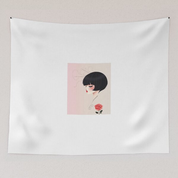 Item preview, Woman and rose designed and sold by ChakataDreams.