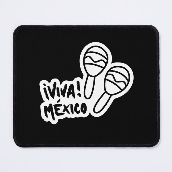 Item preview, Cute Iviva! Mexico Doodle Maracas Black and White  designed and sold by TackyTime.