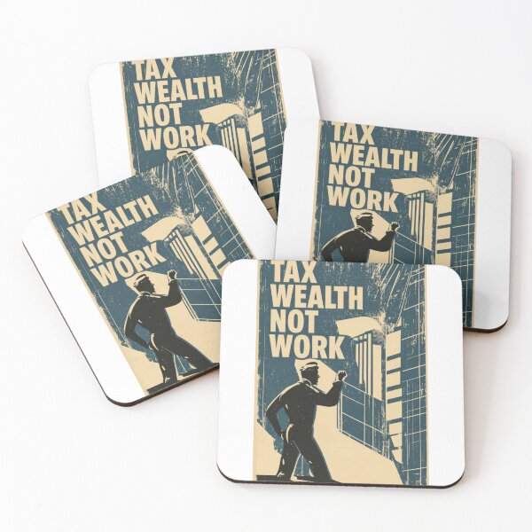 Item preview, tax wealth not work - garyseconomics - vintage designed and sold by Altish-Stuff.