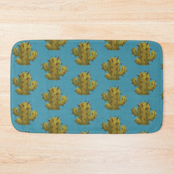 Item preview, Cactus Blue Background Stickers Prints Posters Wall Art Magnet Home Coffee Cup Decoration TShirt Stationary Notebook Magnet Hat Kitchen Work School Office Redbubble Shop designed and sold by Saritas Boutique Shop.