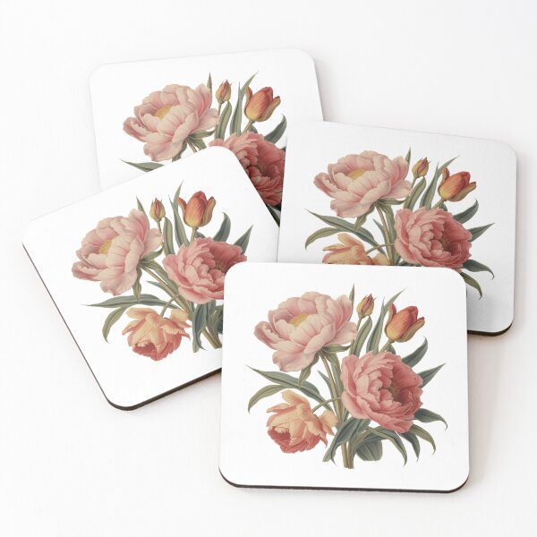 Item preview, Vintage Botanical Elegance – Classic Floral Harmony designed and sold by Joyfulfabric.