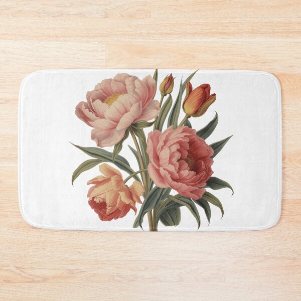 Item preview, Vintage Botanical Elegance – Classic Floral Harmony designed and sold by Joyfulfabric.