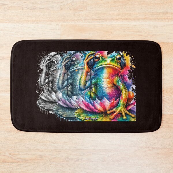 Item preview, Psychedelic frog designed and sold by virusRojo.