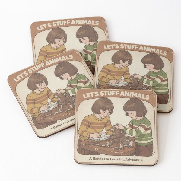 Item preview, Retro Taxidermy Kids Book - Dark Humor Parody designed and sold by PictorialWhimsy.