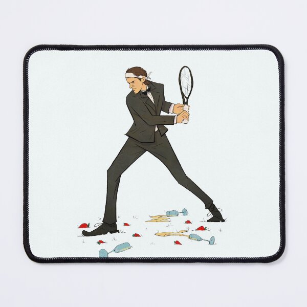 Item preview, Roger Federer – Tennis Legend Cartoon Illustration designed and sold by The A-Press.