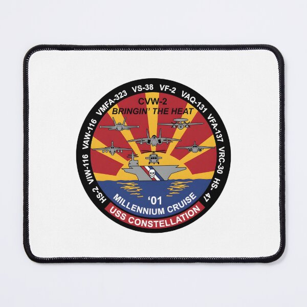 Item preview, USS Constellation CVW-2 Millennium Cruise 2001 Patch designed and sold by CharlieDesings.