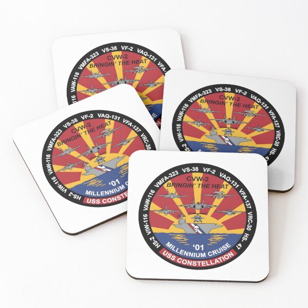Item preview, USS Constellation CVW-2 Millennium Cruise 2001 Patch designed and sold by CharlieDesings.