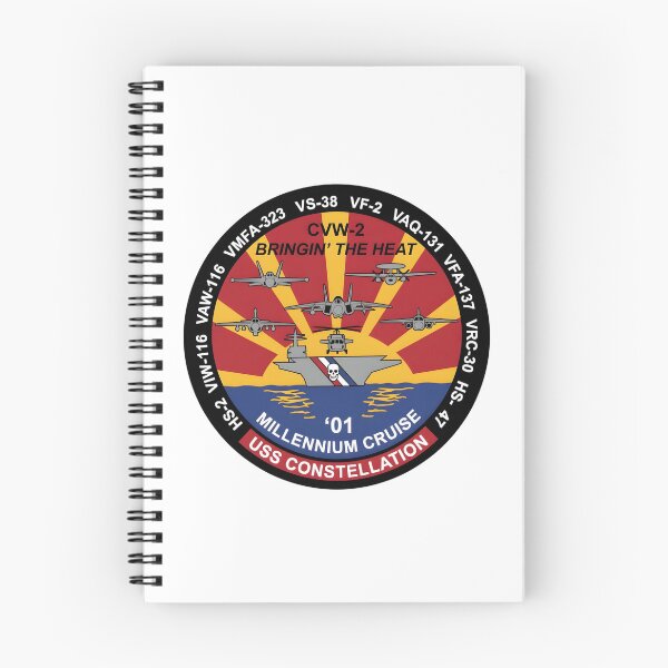 Item preview, USS Constellation CVW-2 Millennium Cruise 2001 Patch designed and sold by CharlieDesings.