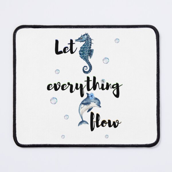 Item preview, Let Everything Flow Ocean Vibes Design designed and sold by Valiabeth.