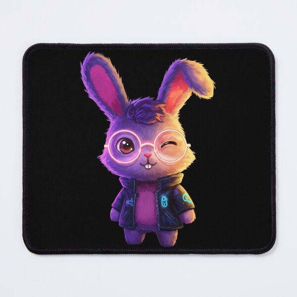 Item preview, Frankenpetz Bunnyz Unit #18: The Neon Influencer designed and sold by Frankenpetz.