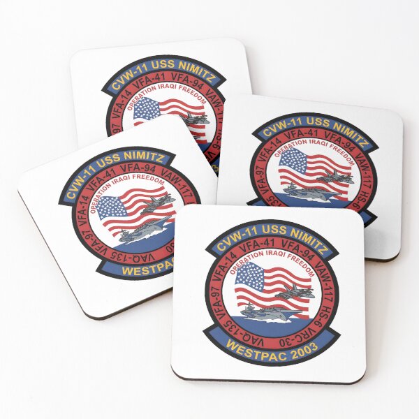 Item preview, USS Nimitz CVW-11 Westpac 2003 Operation Iraqi Freedom Patch designed and sold by CharlieDesings.