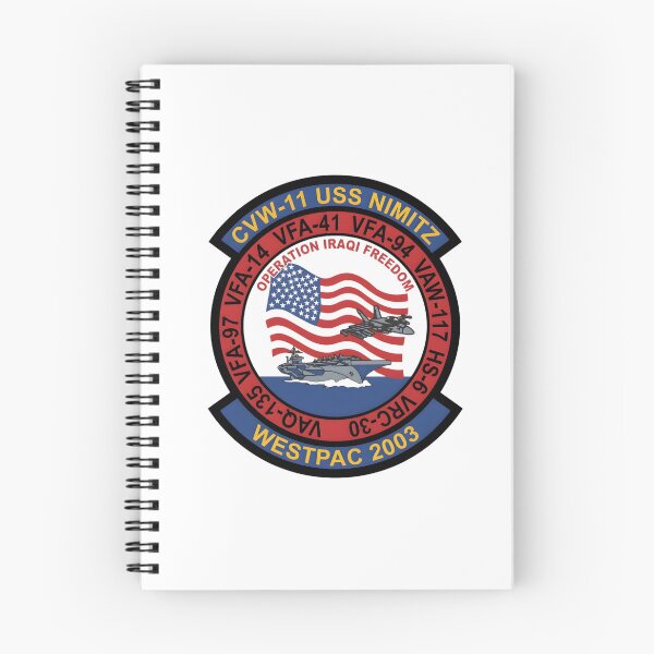 Item preview, USS Nimitz CVW-11 Westpac 2003 Operation Iraqi Freedom Patch designed and sold by CharlieDesings.