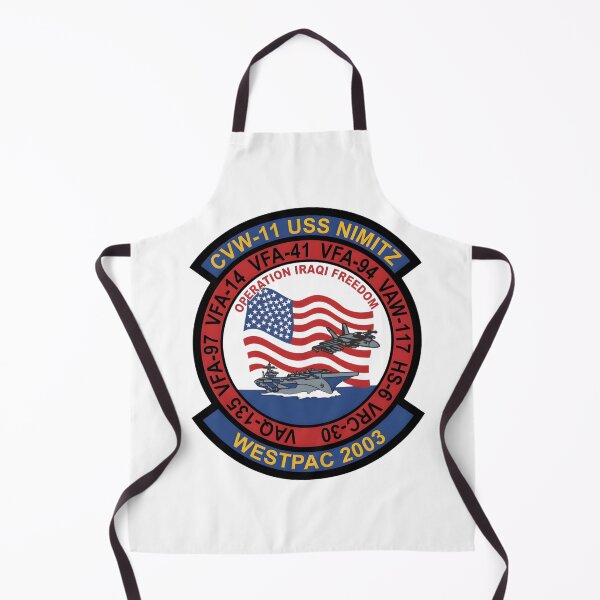Item preview, USS Nimitz CVW-11 Westpac 2003 Operation Iraqi Freedom Patch designed and sold by CharlieDesings.
