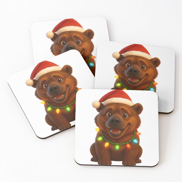 Item preview, Christmas Short Faced Bear designed and sold by Sillytoe.