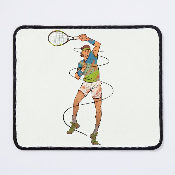 Item preview, Rafael Nadal – Tennis Champion Cartoon Illustration designed and sold by The A-Press.