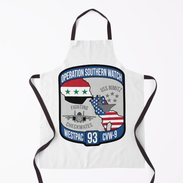 Item preview, USS Nimitz CVW-9 Operation Southern Watch Westpac 93 Patch designed and sold by CharlieDesings.