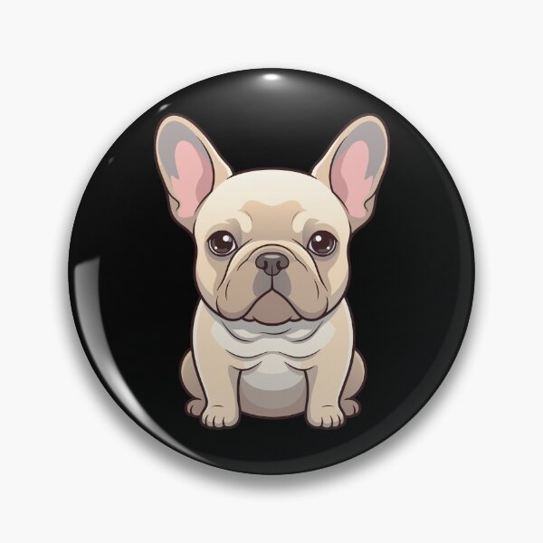 Item preview, Cute French Bulldog Illustration – Fawn Frenchie designed and sold by KCPetPortraits.